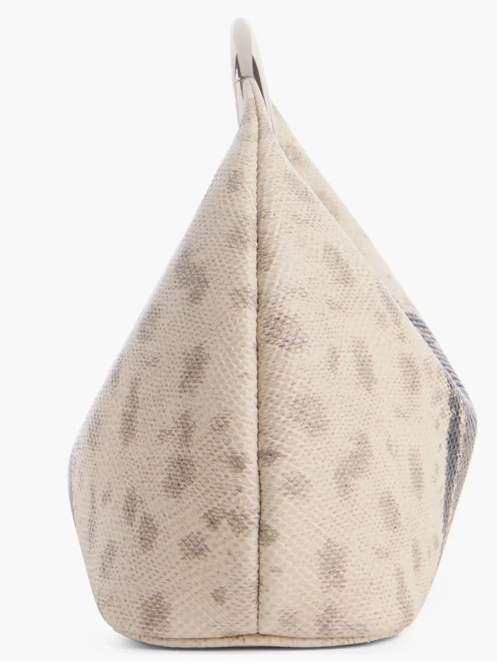 Jacquemus Le Petit Calino Snakeskin Embossed Leather Top Handle Bag NWT